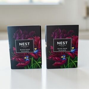 ⚫️ x2 Nest Fragrance BLACK TULIP Bundle 1.5 ml / 0.04 fl oz each New